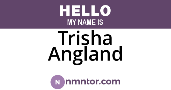 Trisha Angland