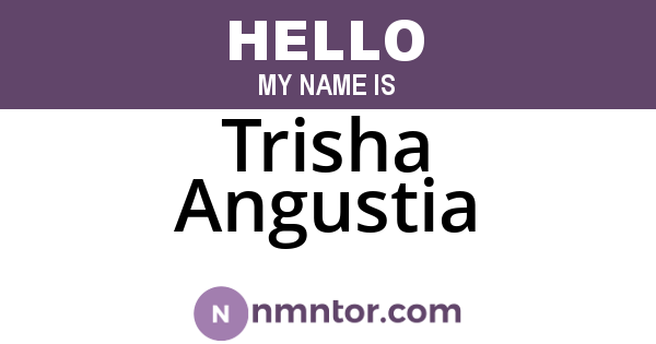 Trisha Angustia