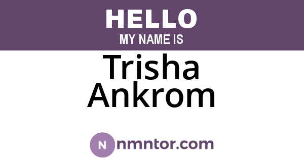 Trisha Ankrom