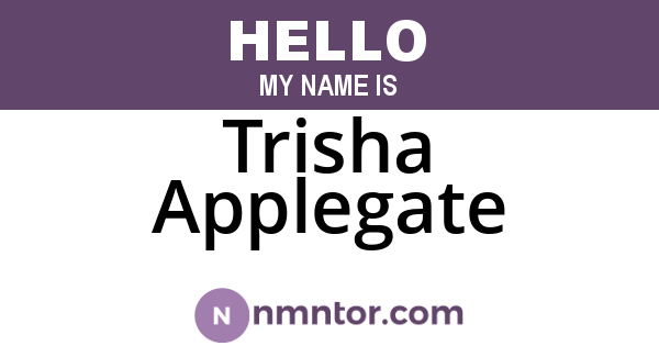 Trisha Applegate