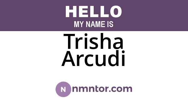 Trisha Arcudi