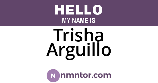 Trisha Arguillo