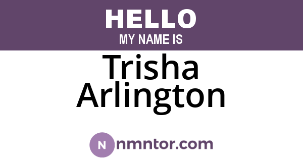 Trisha Arlington