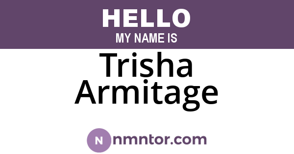 Trisha Armitage