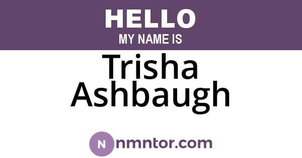 Trisha Ashbaugh
