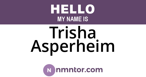 Trisha Asperheim