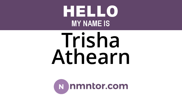 Trisha Athearn