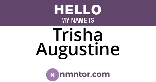 Trisha Augustine