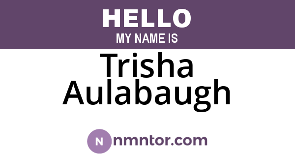 Trisha Aulabaugh
