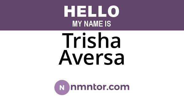 Trisha Aversa