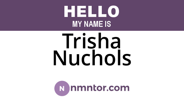 Trisha Nuchols