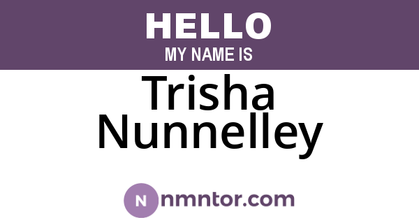 Trisha Nunnelley