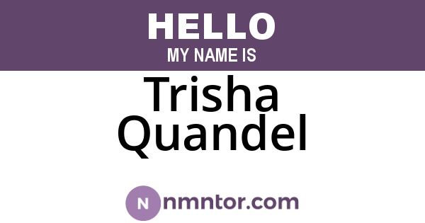Trisha Quandel