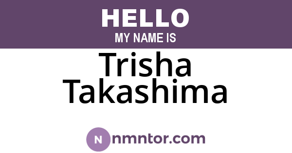 Trisha Takashima