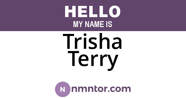 Trisha Terry