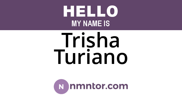 Trisha Turiano