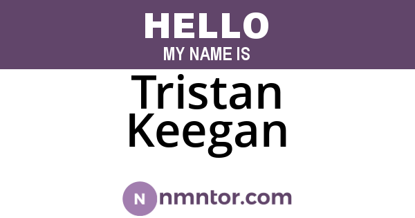 Tristan Keegan