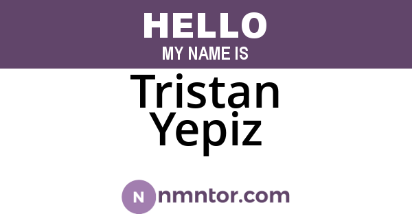 Tristan Yepiz