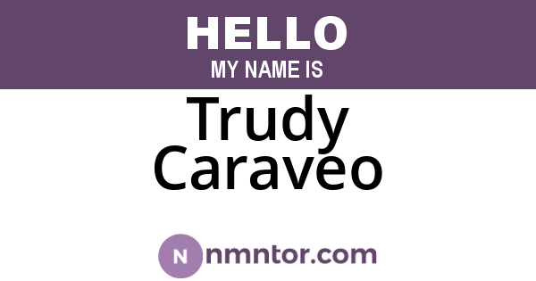 Trudy Caraveo