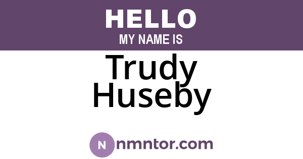 Trudy Huseby