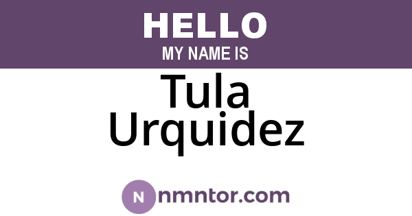 Tula Urquidez
