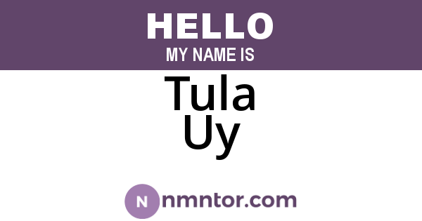 Tula Uy