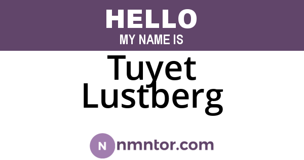 Tuyet Lustberg