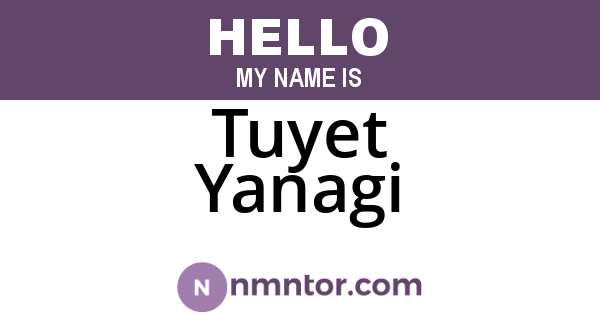 Tuyet Yanagi