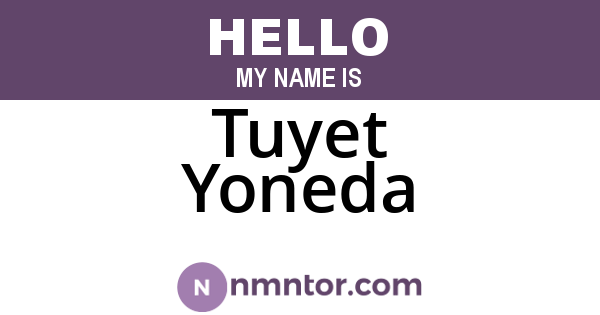 Tuyet Yoneda