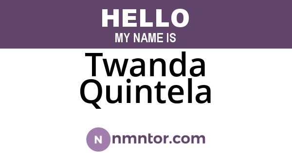 Twanda Quintela