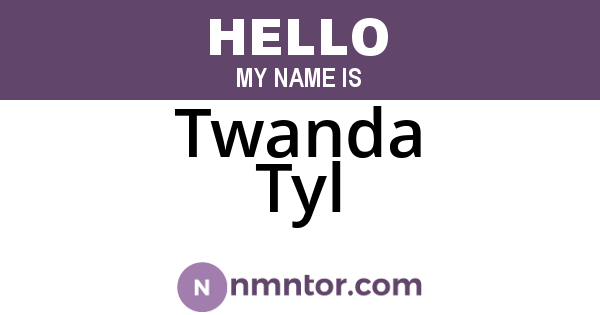 Twanda Tyl
