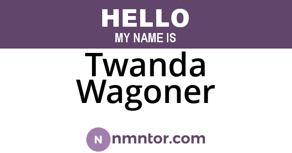 Twanda Wagoner