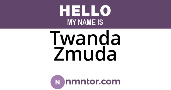 Twanda Zmuda