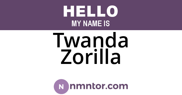 Twanda Zorilla