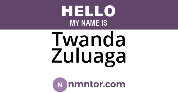 Twanda Zuluaga