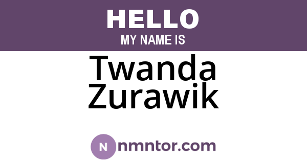 Twanda Zurawik