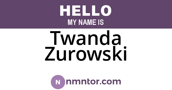 Twanda Zurowski