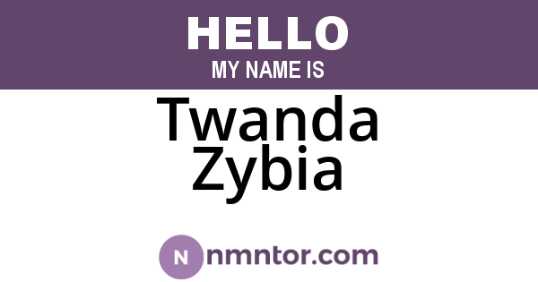 Twanda Zybia