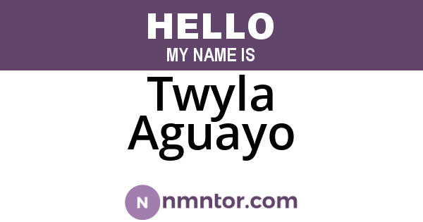 Twyla Aguayo