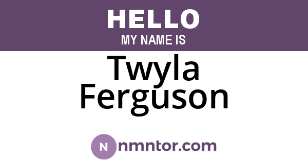 Twyla Ferguson