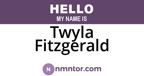 Twyla Fitzgerald