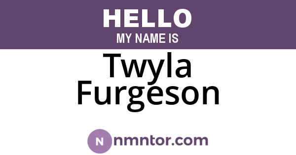 Twyla Furgeson