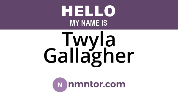 Twyla Gallagher