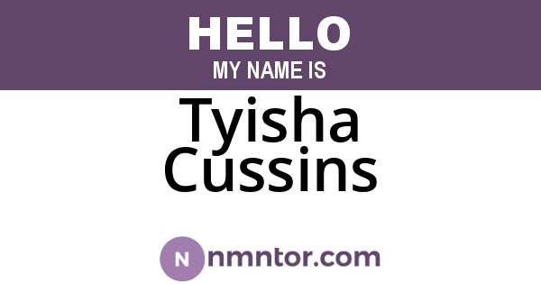 Tyisha Cussins