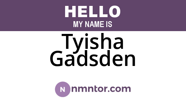 Tyisha Gadsden