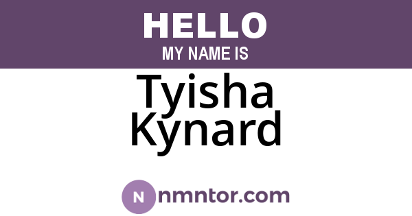 Tyisha Kynard