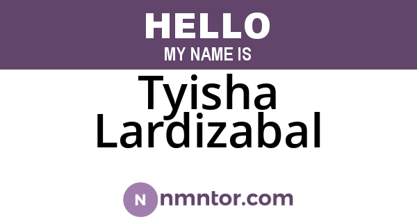 Tyisha Lardizabal