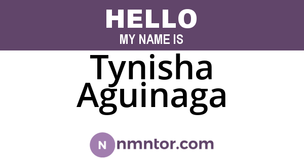 Tynisha Aguinaga
