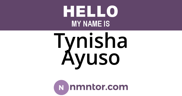 Tynisha Ayuso