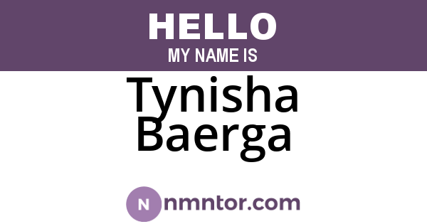 Tynisha Baerga